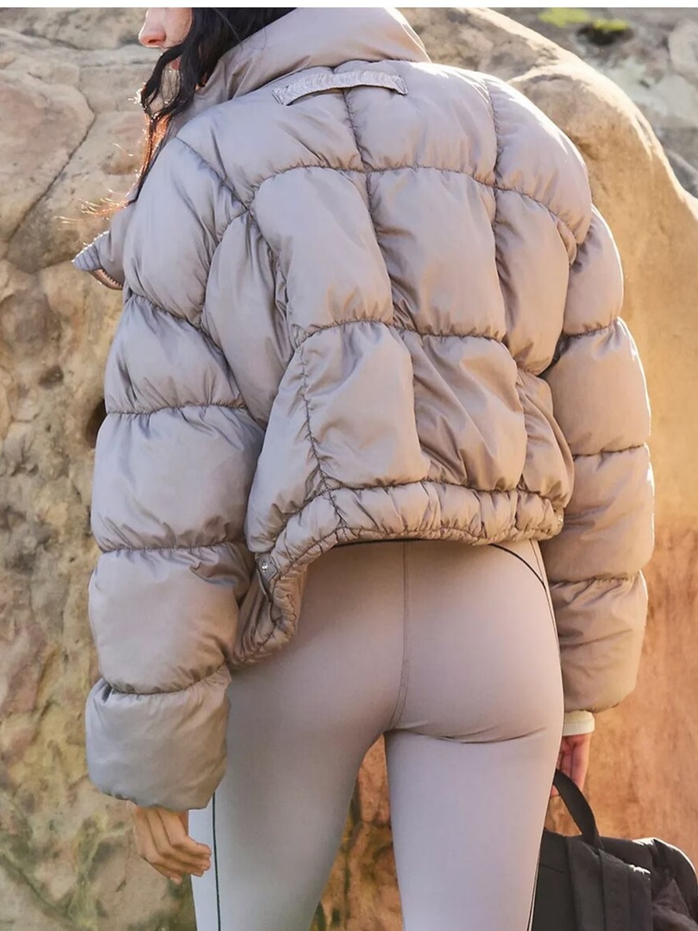 NWT Free People In a Bubble Puffer Sz M - Picture 4 of 15